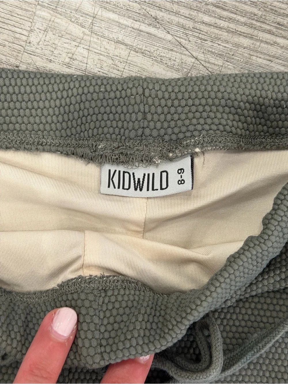 KidWild Swim Trunks - Green size 8-9